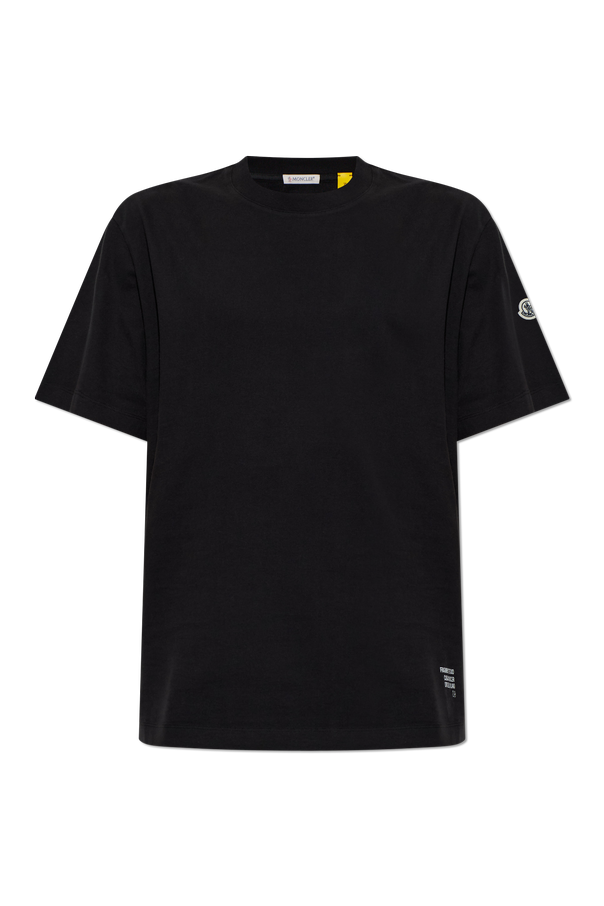 Moncler Genius 7 MONCLER X FRAGMENT HIROSHI FUJIWARA Black T-Shirt